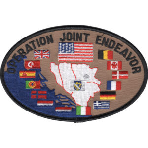 NATO Operation Joint Endeavor Patch