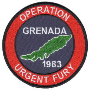 Operation Urgent Fury Patch Grenada 1983