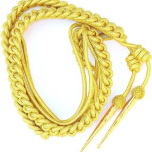 Aiguillette Gold Wire Cord Army/Officer US Military British Navy Army Aiguillettes