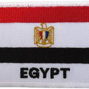 Egypt Flag Embroidered